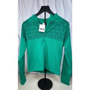 Women’s XL petite Emerald Seamless 1/4-Zip Momentum Seamless Pullover–NEW!!!!